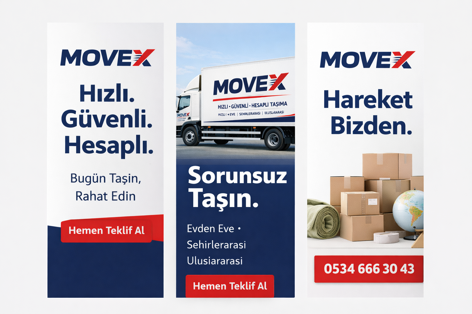 Denizli’den Türkiye’ye yeni bir dijital platform doğdu.

Denizli’li bir iş insanının geliştirdiği MoveX, lojistik ve evden eve nakliyat sektörüne yeni bir çözüm getiriyor.

✔️ Basit kullanım
✔️ Güvenli sistem
✔️ Ücretsiz platform
✔️ 165.000 araçlık büyük ağ

🚚 Yükünüz için dönüş aracı bulun
📦 Nakliye işlerinizi kolayca planlayın

👉 MoveX.tr